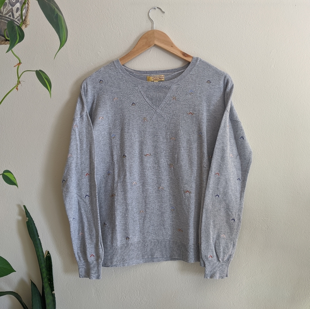 Princess Vera Wang | Beaded Light Sweater